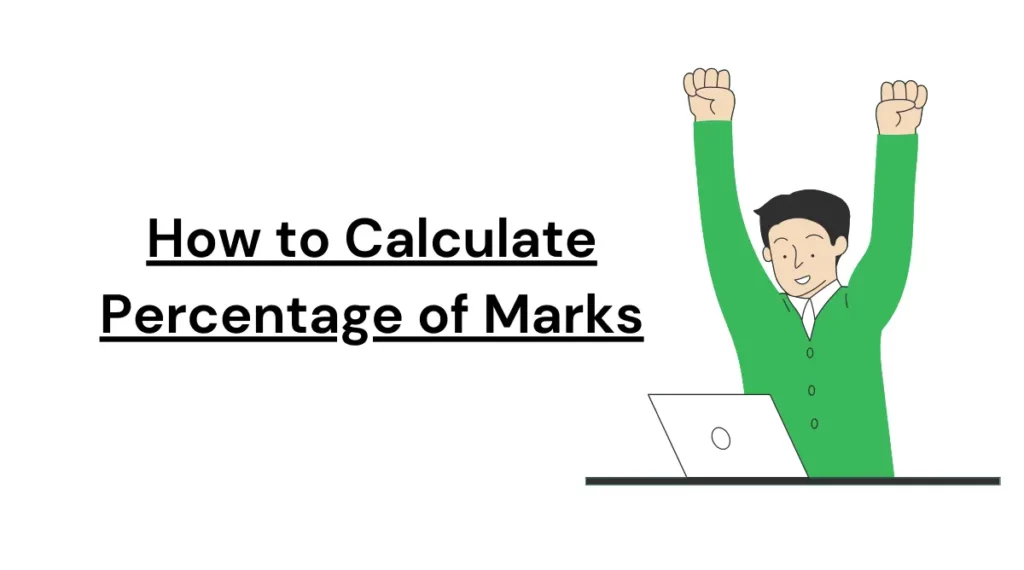 how to calculate percentage of marks